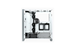 CORSAIR Geh Midi iCUE 4000X RGB (Tempered Glass) White