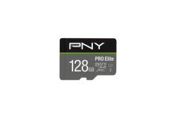 SD MicroSD XC Card 128GB PNY Pro Elite R100MB/s W90MB/s reta