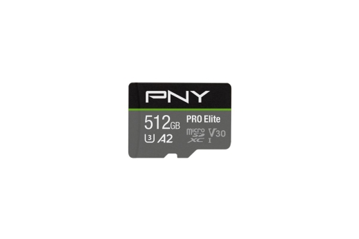 SD MicroSD XC Card 512GB PNY Pro Elite retail