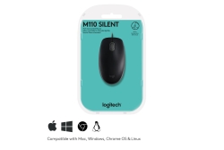Logitech USB Mouse B110 black