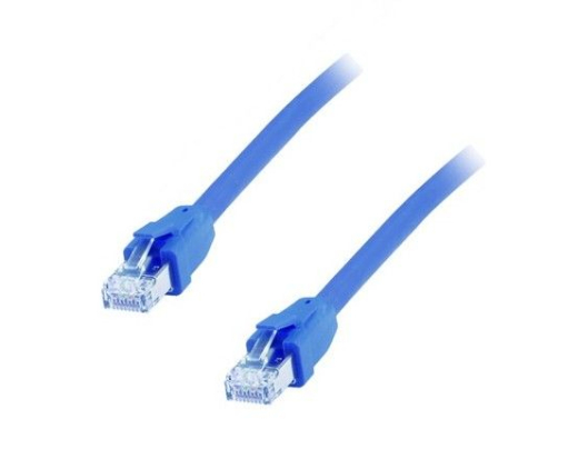 Equip Patchkabel Cat8.1 S/FTP 2xRJ45 0.50m blau LSZH Polybeutel