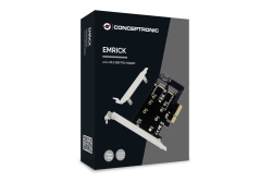 CONCEPTRONIC M.2 4xPCIe3.0 Card M.2 SATA/M.2 NVMe SSD