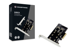 CONCEPTRONIC M.2 4xPCIe3.0 Card M.2 SATA/M.2 NVMe SSD