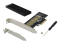 CONCEPTRONIC M.2 4xPCIe3.0 Card M.2 NVMe +Kühlkörper