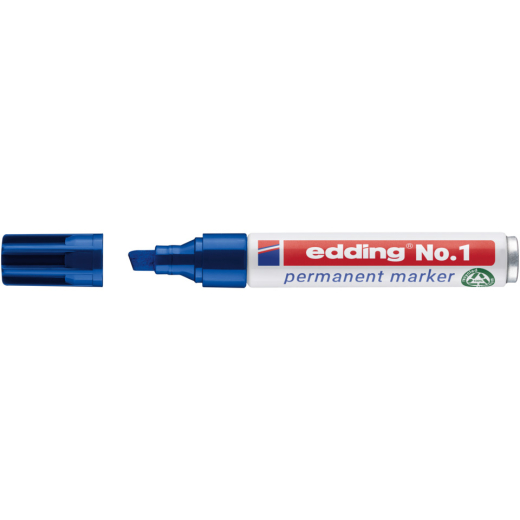 No.1 Permanentmarker - nachfüllbar, 1 - 5 mm, blau
