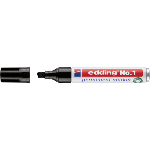 No.1 Permanentmarker - nachfüllbar, 1 - 5 mm, schwarz