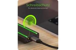 IcyBox Externes Type-C Gehäuse für M.2 NVMe SSD extern retail