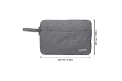 MANHATTAN Seattle Notebook Sleeve 14,5 wasserfest anthrazit