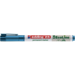 25 Permanentmarker EcoLine - 1 - 5 mm, blau,...