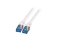 EFB RJ45 Patchk. S/FTP Cat.6A Cat7 TPE superflex 1.00m weiß
