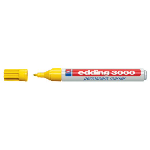 3000 Permanentmarker - nachfüllbar, 1,5 - 3 mm, gelb