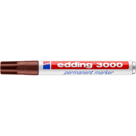3000 Permanentmarker - nachfüllbar, 1,5 - 3 mm, braun
