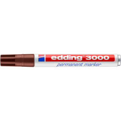 3000 Permanentmarker - nachfüllbar, 1,5 - 3 mm, braun