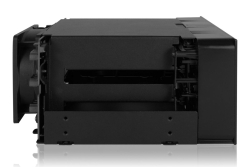 IcyDock 3x3.5 SATA in 2x5.25 bay backplace cage 80mm fan