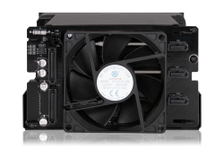 IcyDock 3x3.5 SATA in 2x5.25 bay backplace cage 80mm fan
