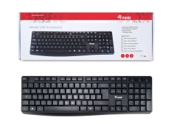 Equip Tastatur Kabelgebunden IT schwarz 1.50m