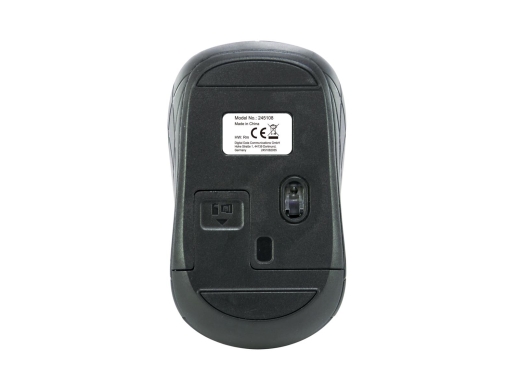 Equip Reisemaus Wireless USB-A L+R schwarz