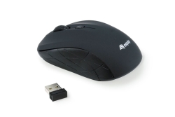 Equip Reisemaus Wireless USB-A L+R schwarz