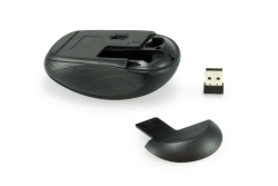 Equip Reisemaus Wireless USB-A L+R schwarz