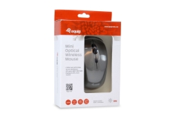 Equip Reisemaus Wireless USB-A L+R schwarz