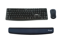 Equip Tastatur Handgelenkauflage schwarz