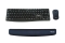 Equip Tastatur Handgelenkauflage schwarz