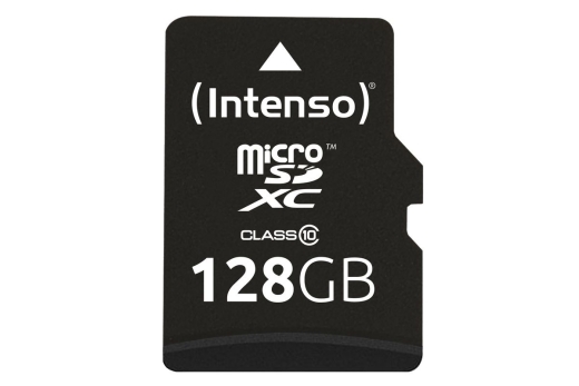 Intenso SD MicroSD Card 128GB SDXC Class10