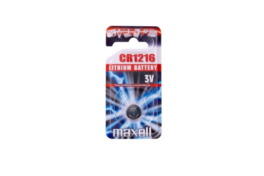 Maxell Batterie Knopfzelle CR1216 3V 25mAh Lithium 1St.