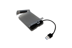 Logilink Adapter USB 3.0 auf 2,5 SATA mit Schutzhülle,schw.