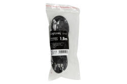 Logilink Power Cord, CEE 7/7-IEC C19, black, 1,80m