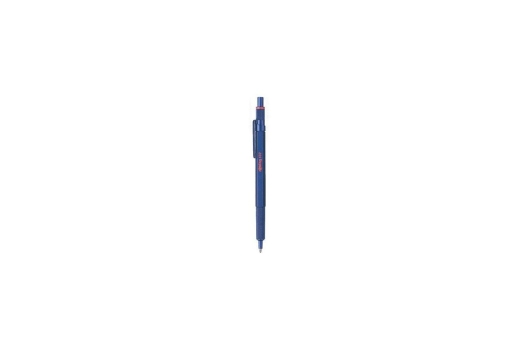 ROTRING Kugelschreiber 600 Metallic-Blau M Blau Geschenkbox