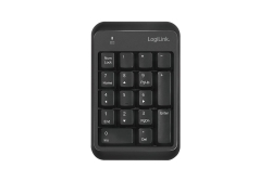 Logilink Keypad Bluetooth, mit 17 Tasten, V5.1, schwarz