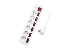 Logilink Steckdosenleiste 6-fach,6xCEE 7/3,m....
