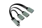 Logilink USB-HUB 3-Port,2xUSB2.0AF + 1xUSB3.0AF,gewink.Steck