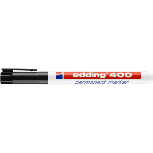 400 Permanentmarker - 1 mm, schwarz, nachfüllbar