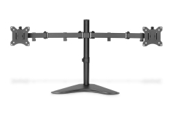 DIGITUS Tischfuss 15-32 2TFT 4Gelenke schwarz Max.8KG
