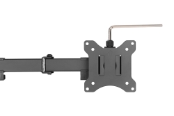 DIGITUS Tischfuss 15-32 2TFT 4Gelenke schwarz Max.8KG