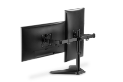 DIGITUS Tischfuss 15-32 2TFT 4Gelenke schwarz Max.8KG