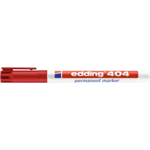 404 Permanentmarker - 0,75 mm, rot