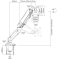 Equip Tischhalterung 17-32/1TFT 180° Gasfeder 9Kg schwarz retail