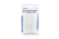 Logilink Heißklebestifte Durchmesser 11,2mm x 100mm,12 Stück