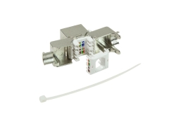 Logilink Keystone Buchse STP AWG22-26 14,8mm, Cat.6A