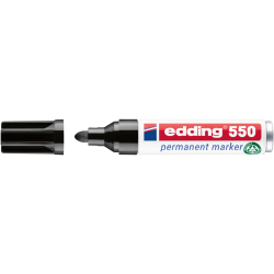 550 Permanentmarker - 3 - 4 mm, schwarz, nachfüllbar