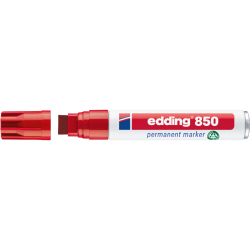 850 Permanentmarker - 5 - 15 mm, rot, nachfüllbar