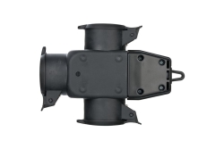 Brennenstuhl Kreuzverteiler Schuko-Gummikupplung 3x IP44