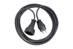 Brennenstuhl Verlängerungskabel 2m H05VV-F3G1,5 schwarz
