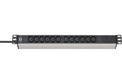 Brennenstuhl Steckdosenleiste Alu-Line 48.3cm 12xC13 2m