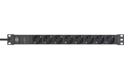 Brennenstuhl Steckdosenleiste Alu-Line 48.3cm 8x 2m