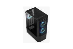 AeroCool Geh Midi Quantum v3 Black MicroATX/ATX/MiniITX