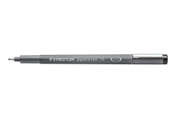 STAEDTLER pigment liner 1,0mm schwarz 10 Stück